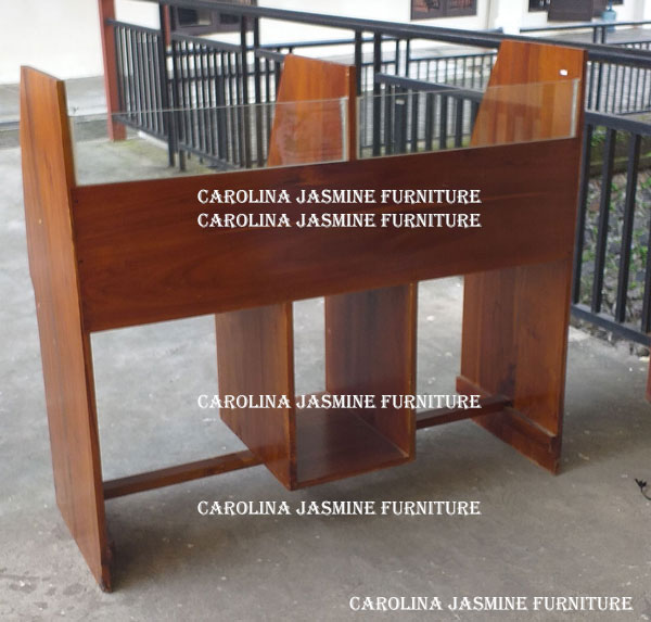 meja komputer twin booth